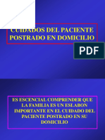 Cuidado Del Paciente Postrado