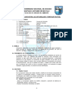 Syllabus Del Asignatura Alcantarillado 2018-Ii PDF