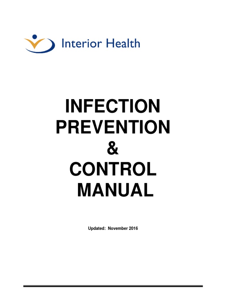 Entire Infection Control Manual PDF PDF Infection Hygiene