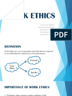 Work Ethics - OB