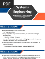 Module 1 Systems Engineering PDF