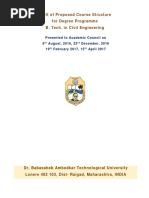 DBATU BTech Civil Syllabus 2017