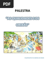 AS QUALIDADES DOS ORIXÁS