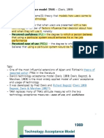 Management Theory Development - TAM