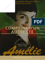 Comptine D'un Autre Éte (Sheet Music & Tabs) PDF