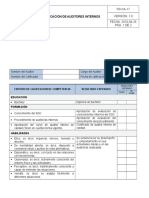 FR-CA-17V1.1 Calificacion de Auditores Internos