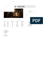 Int. Cocina - Noche: Lista de Equipo 1.-Panel Led 5600K 2. - Centurie 3. - Foco 100w