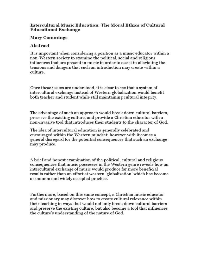 Intercultural Music Education | PDF | Richard Wagner | God
