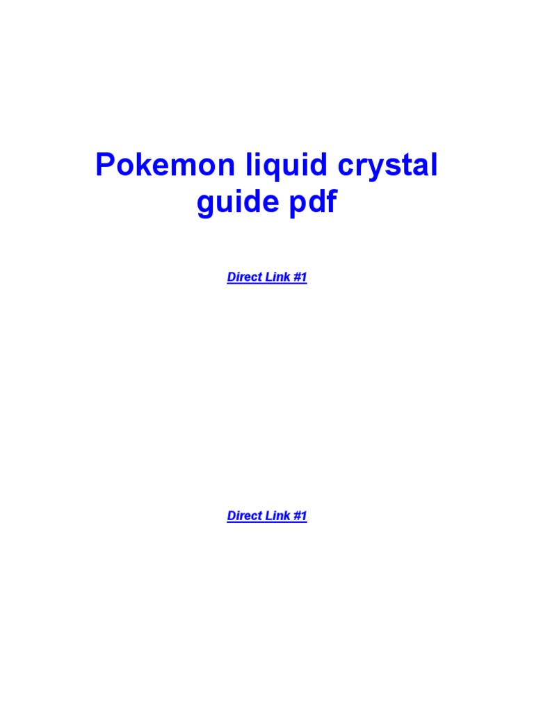 Pok Mon Crystal Everything You Need To Know Complete Guide - 1tyb80h