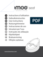 Instruction Sheet Doomoo Seat