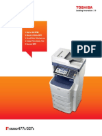 Up To 55 PPM Black & White MFP Small/Med. Workgroup Copy, Print, Scan, Fax Secure MFP