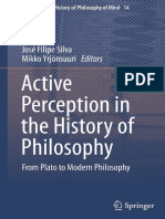 Silva - Active Perception in The History of Philosophy - From Plato To Modern Philosophy PDF