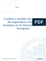 Control Revisión Duchas de Emergencia