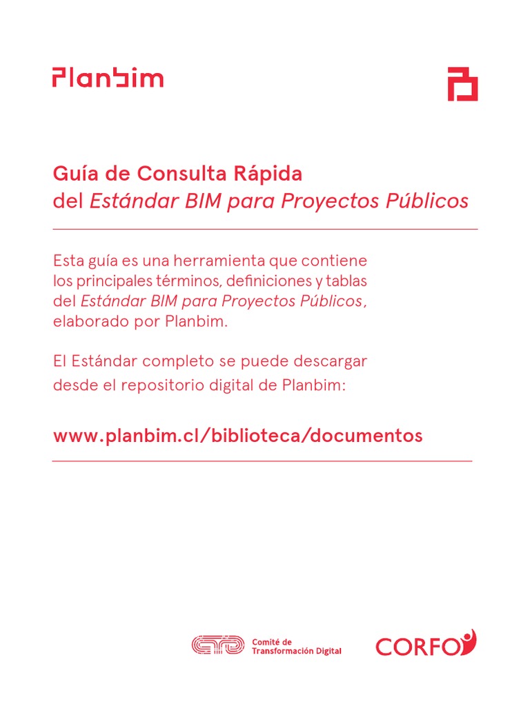 Guía BIM para Proyectos Públicos | PDF | Modelado de información de ...