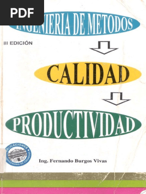 Ingenieria De Metodos Fernando Burgos Vivas Valor Anadido