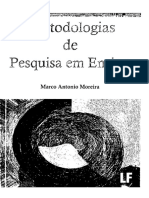 Marco Antônio Moreira - Metodologias de Pesquisa Em Ensino-Editora Livraria Da Física (2011)