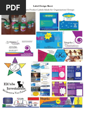 label design sheet