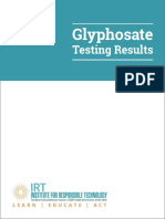 Jeffrey Smith Glyphosate Report