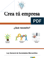 Crea Tu Empresa. - Miguel Ixtepan Cortes Ige