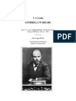 V. I. Lenin Guerrilla Warfare: From V. I. Lenin, Collected Works, 4th English Edition, Progress Publishers, Moscow, 1965