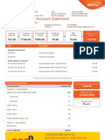 Account Statement: MR - Shyamal Kumar Chatterjee