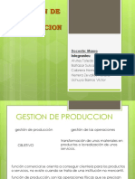 Gestion de La Produccion