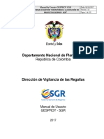 Gesproy SGR Manual Usuario V - 3!13!06 - Octubre - 2017