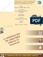 Exposición-La Disposición de Aprender Amplía Tu Talento