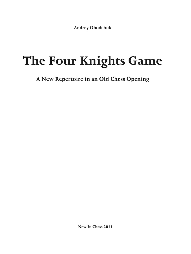 The Sicilian Four Knights