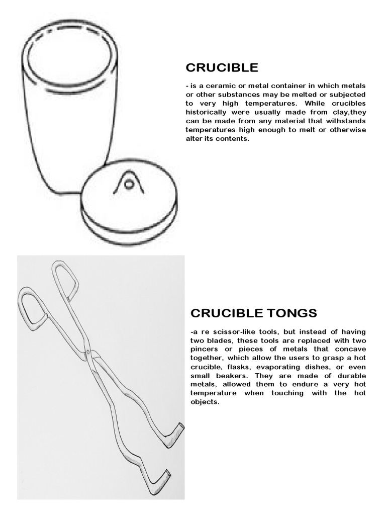 Crucible PDF Laboratories Laboratory Equipment
