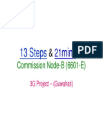 13 Steps & 21mins to Commission Node-B (6601-E) 3G Project