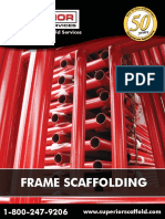 Frame Scaffolding: The Leader in Scaffold Services