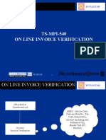 TS MPI 540 Online Invoice Verfn