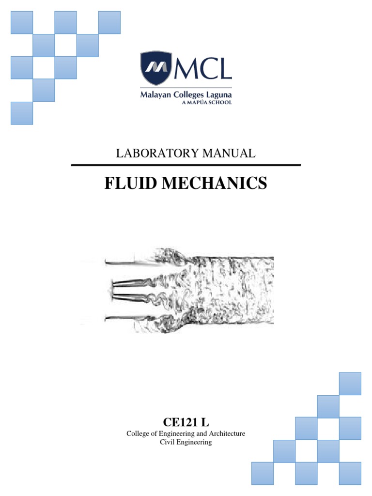 Ce121l Fluid Mechanics Laboratory Manual | PDF | Buoyancy | Density