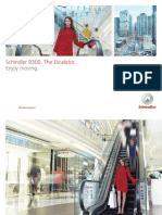 Schindler 9300 Escalators Brochure