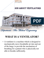 A Discussion About Ventilators