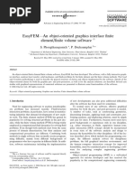 Easyfem-An Object-Oriented Graphics Interface Finite Element/Finite Volume Software