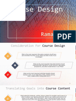 Course Design