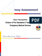 RSI Airway Assessment: New Hampshire Division of Fire Standards & Training and Emergency Medical Services