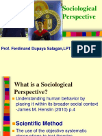 Sociological Perspectives