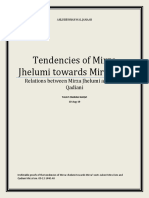 Tendencies of Mirza Jhelumi Towards Mirzaism in General and Lahori Mirzaism in Particular