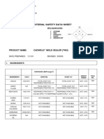 MSDS Moldes