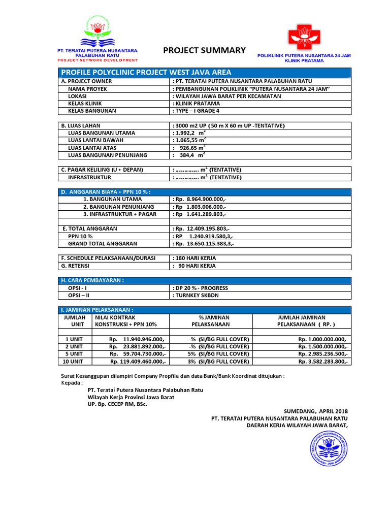 Profil Project Summary | PDF