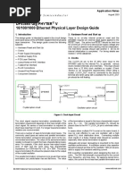 DP83865 Gig PHYTER V 10/100/1000 Ethernet Physical Layer Design Guide