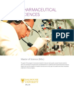 Pharmaceutical Sciences: Master of Science (MSC)