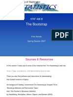 Bootstrap Stat 498 B