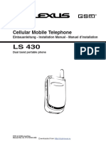 Lhfcellularmobiletelephonep7f3 W en F ls430 2000 PDF