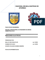 Mediciones Electricas Trabajo de Fisica