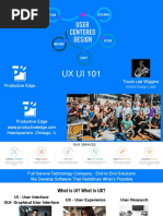 UX UI 101: Productive Edge Travis Lee Wiggins