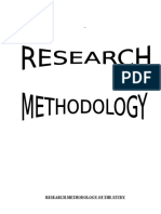 Research Methodology of The Study